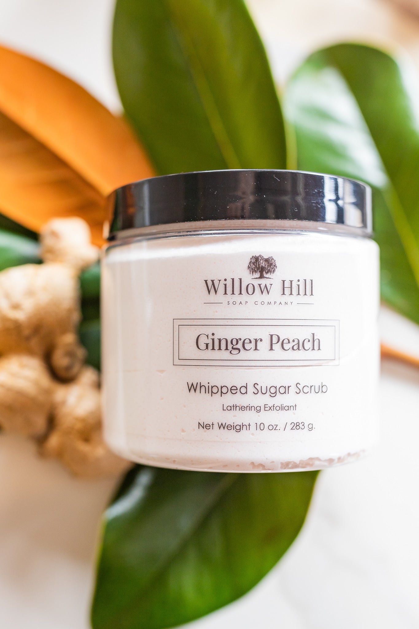 Ginger Peach Whipped Sugar Scrub