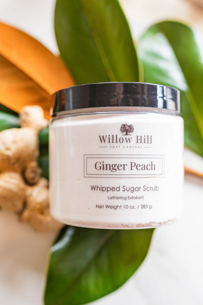 Ginger Peach Whipped Sugar Scrub