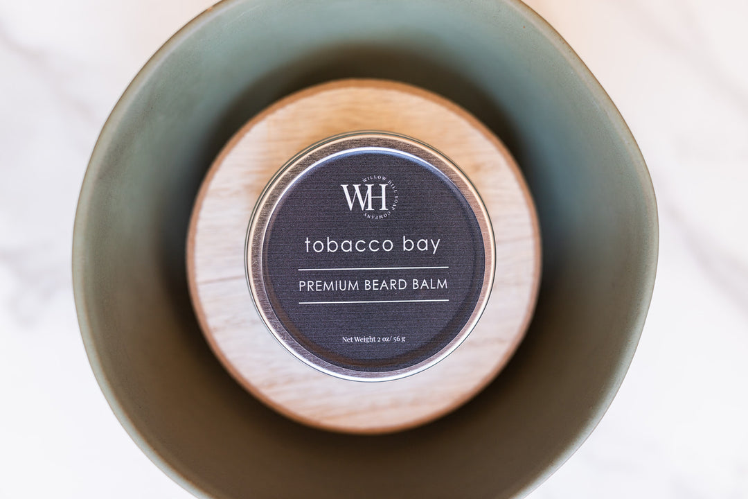 Willow Hill Soap Company Tobacco Bay premium beard balm