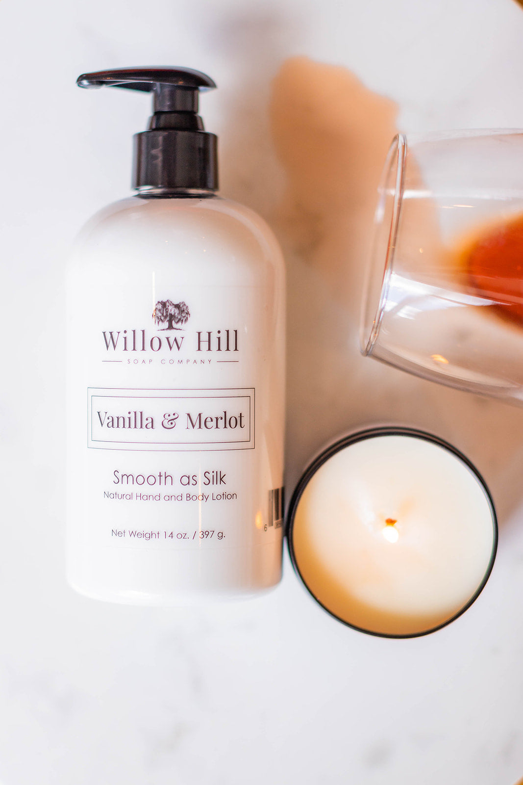 Vanilla & Merlot Smooth as Silk Lotion