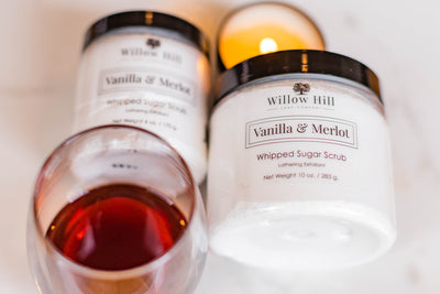 Vanilla & Merlot Whipped Sugar Scrub