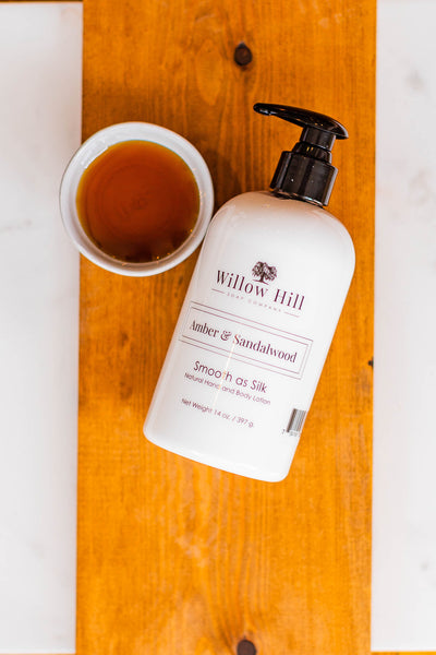 Amber & Sandalwood Smooth as Silk Lotion