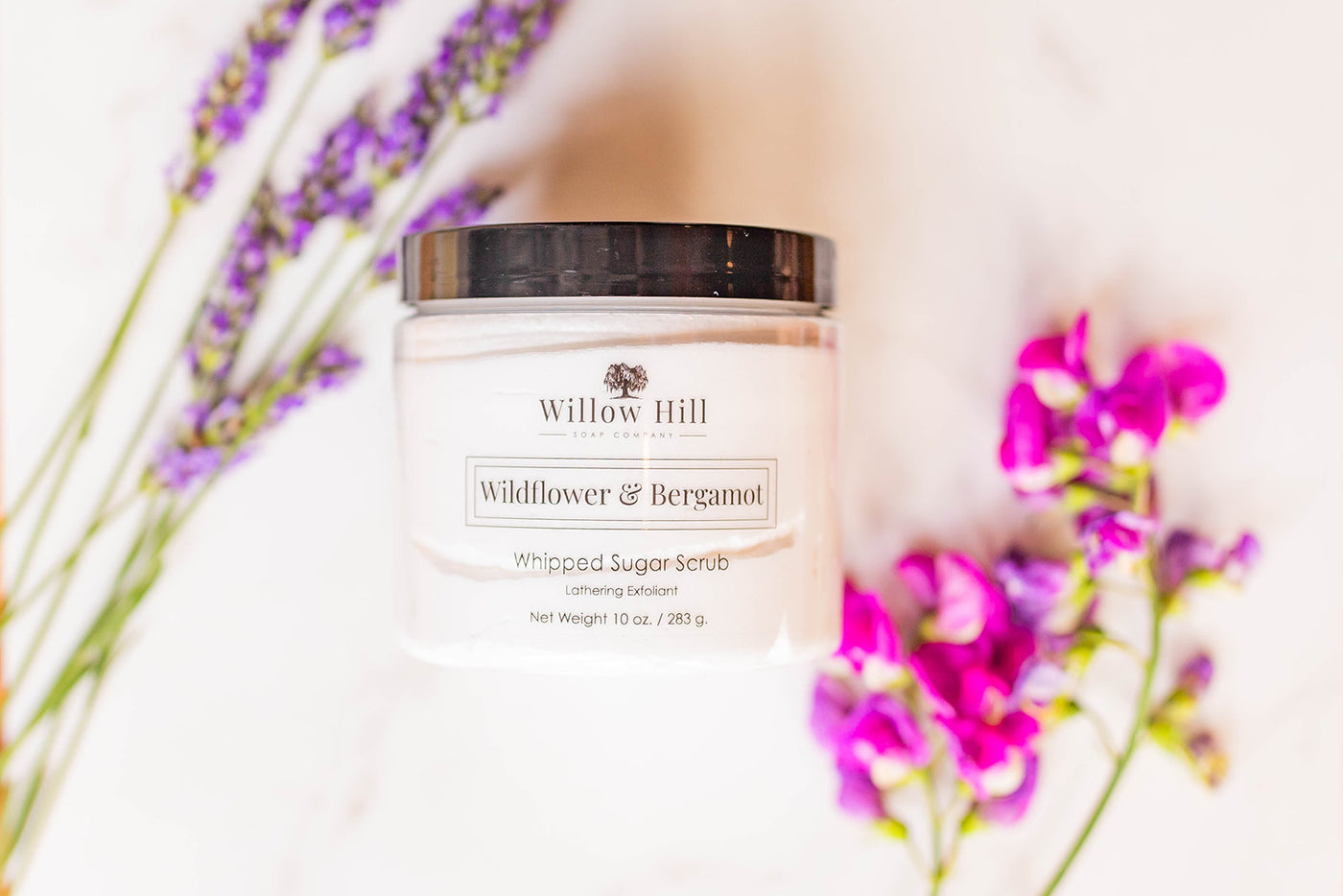 Wildflower & Bergamot Whipped Sugar Scrub