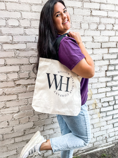 Willow Hill Canvas Tote
