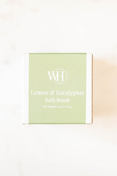 Lemon & Eucalyptus Bath Bomb