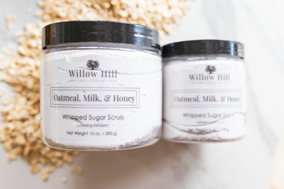 Oatmeal, Milk, and Honey Whipped Sugar Scrub