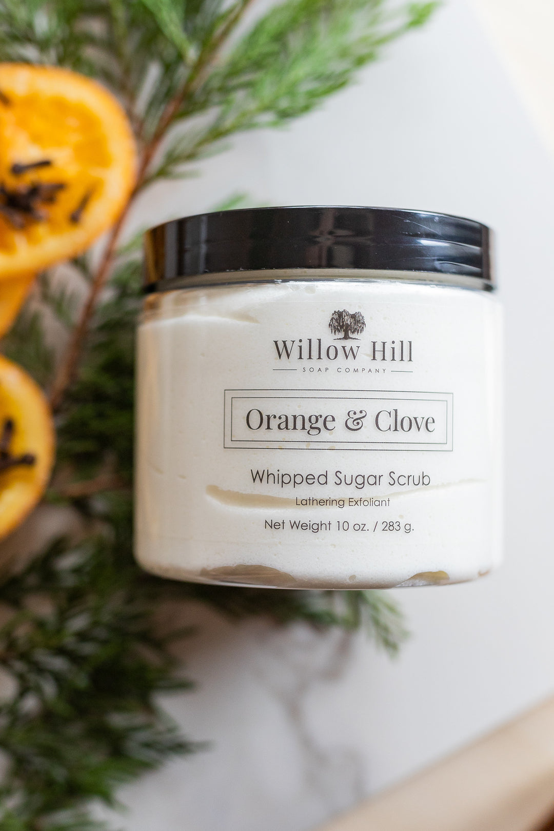 Orange and Clove 10 oz Whipped Sugar Scrub