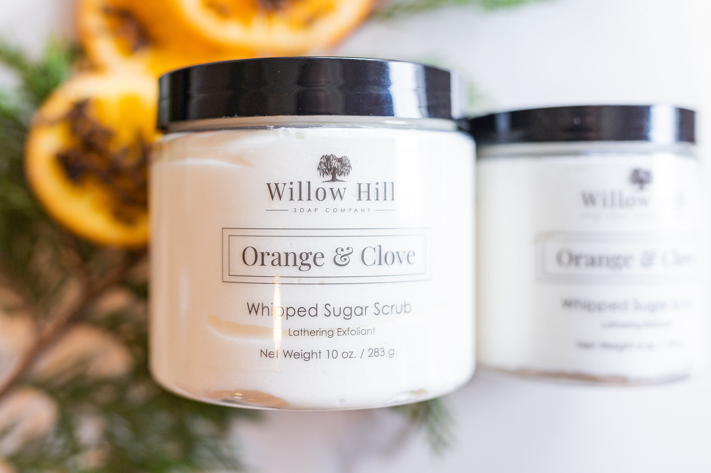 Orange and Clove Whipped Sugar Scrub