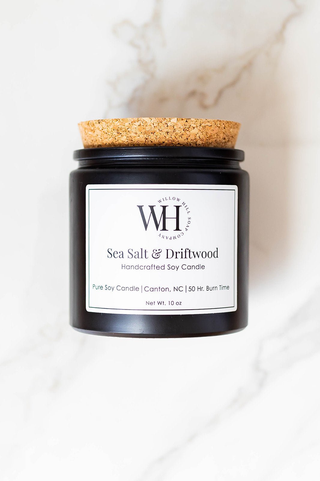 Sea Salt & Driftwood Soy Candle
