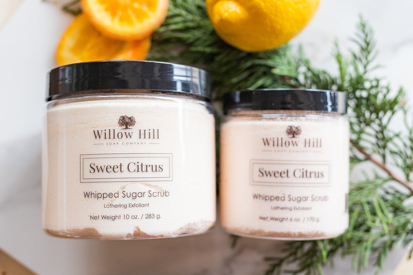 Sweet Citrus Whipped Sugar Scrub