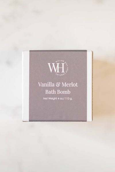Vanilla & Merlot Bath Bomb