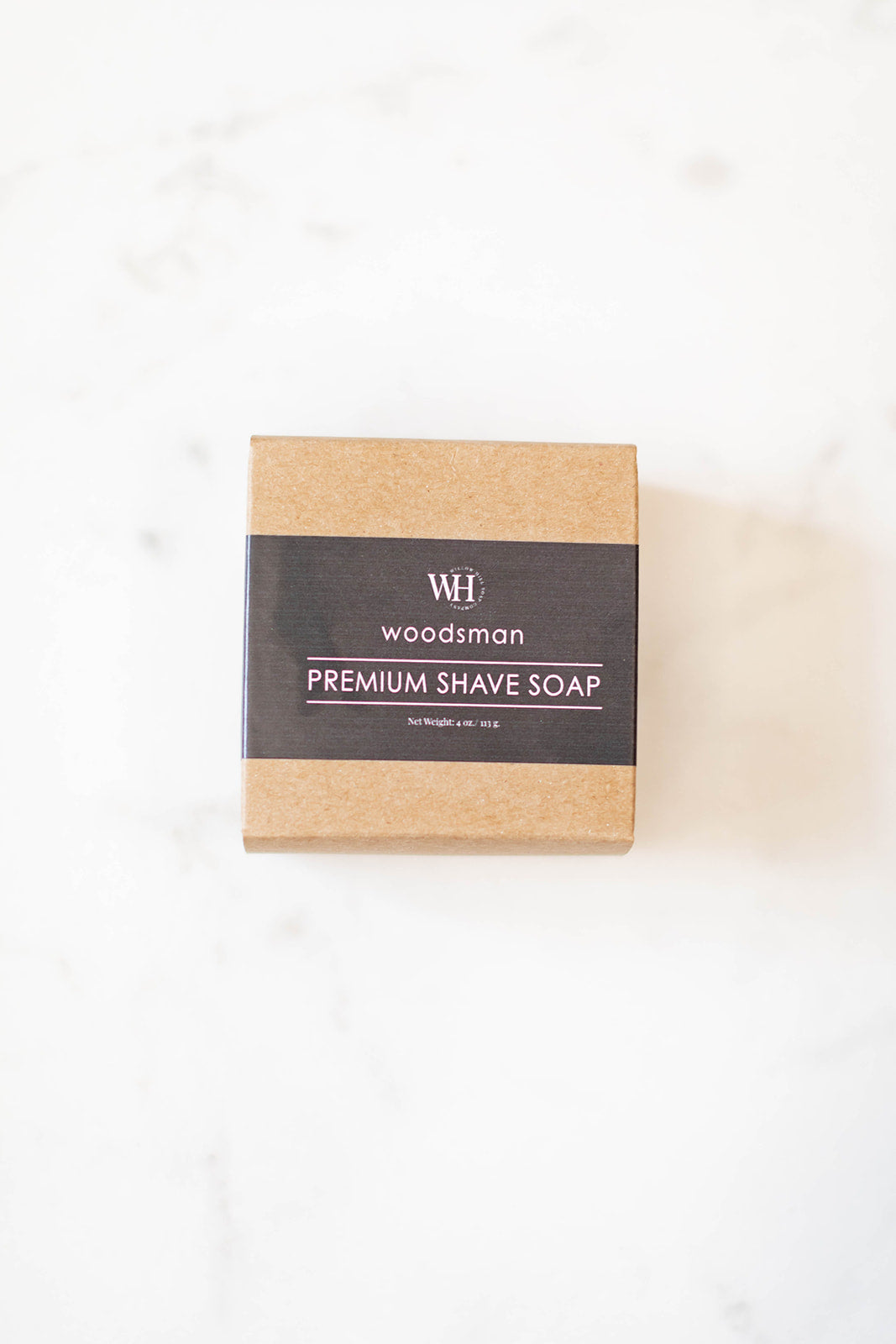 Willow Hill Soap Company Woodsman premium shave soap