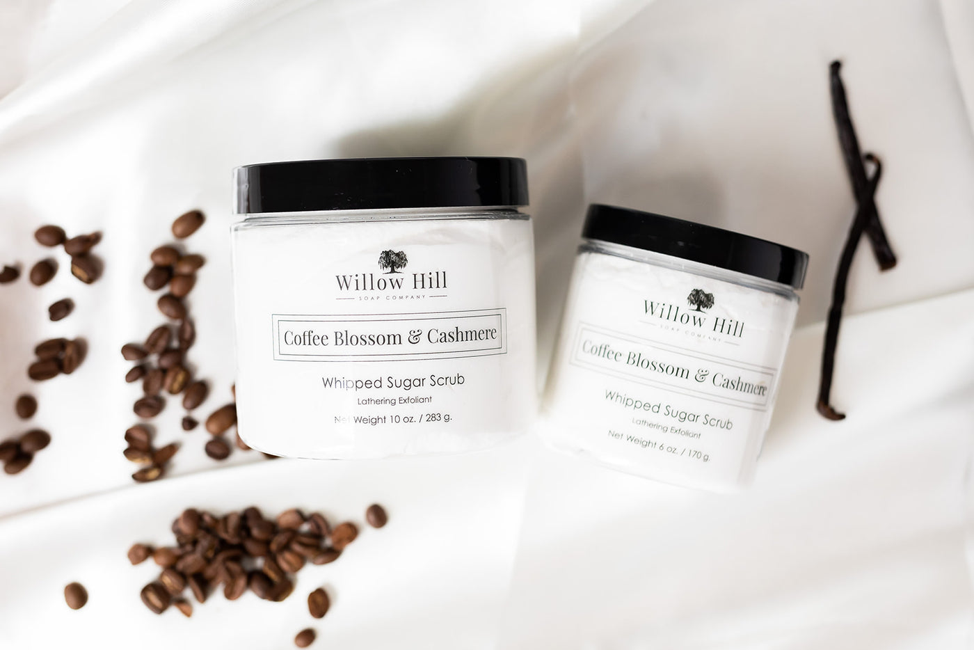 Coffee Blossom & Cashmere Whipped Sugar Scrub