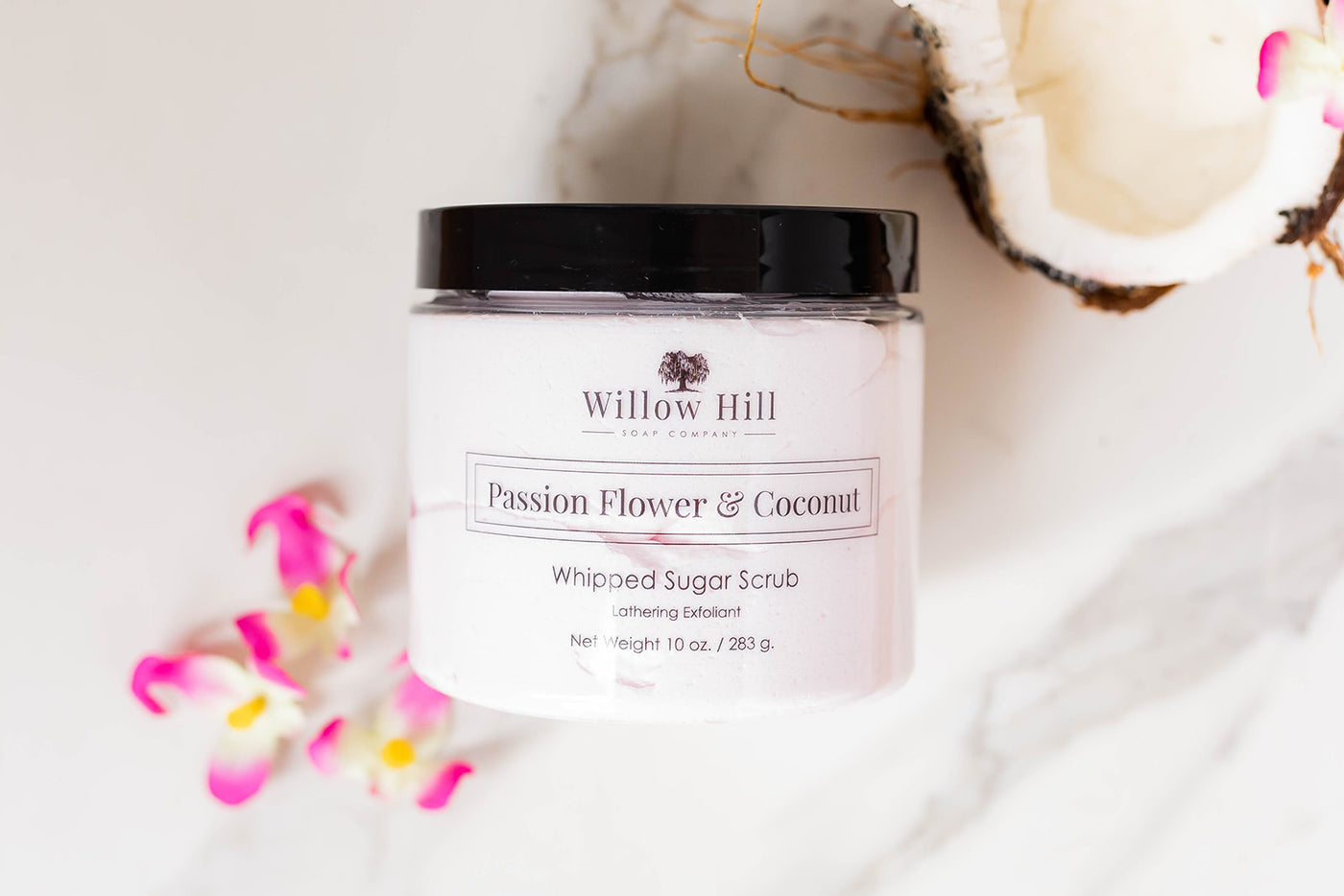 Passion Flower & Coconut Whipped Sugar Scrub