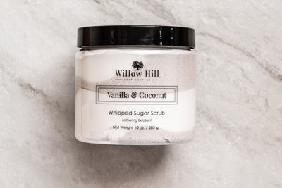 Vanilla & Coconut Whipped Sugar Scrub