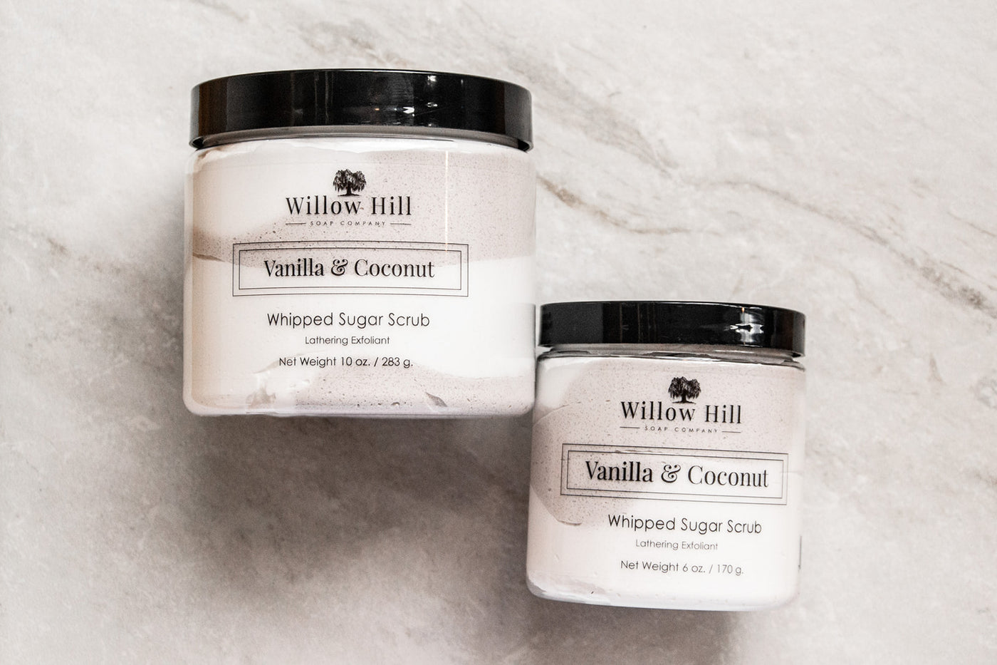 Vanilla & Coconut Whipped Sugar Scrub